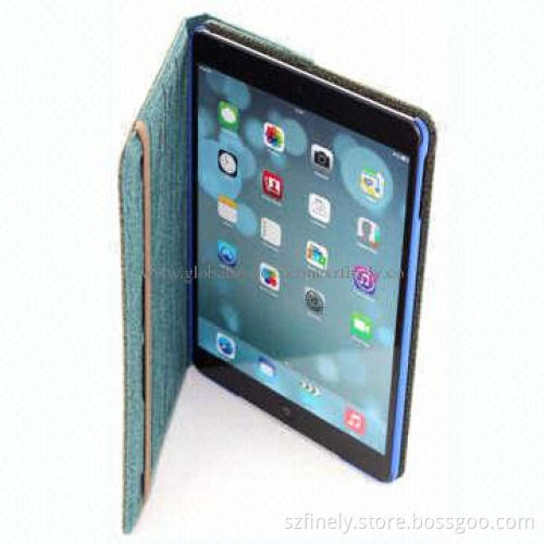 Double-side leather case for iPad air, double-side can use, different angle stand, various colors